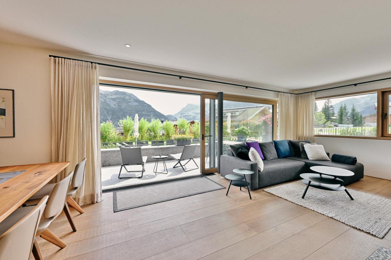 Chalet Hohe Welt - Luxury Apartments Lech am Arlberg Exterior foto