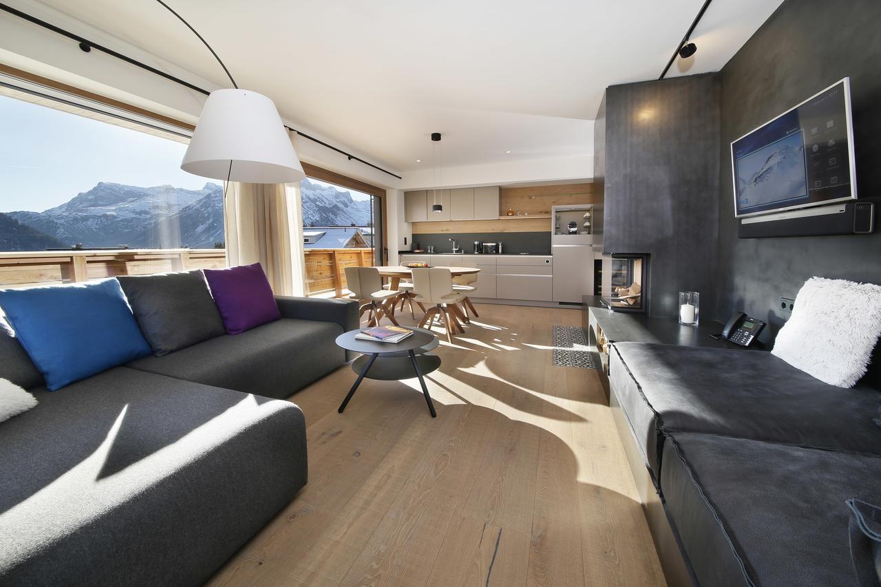 Chalet Hohe Welt - Luxury Apartments Lech am Arlberg Exterior foto