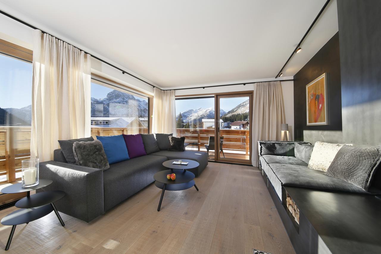 Chalet Hohe Welt - Luxury Apartments Lech am Arlberg Exterior foto