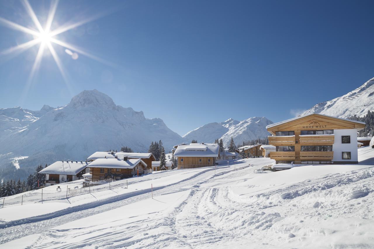 Chalet Hohe Welt - Luxury Apartments Lech am Arlberg Exterior foto